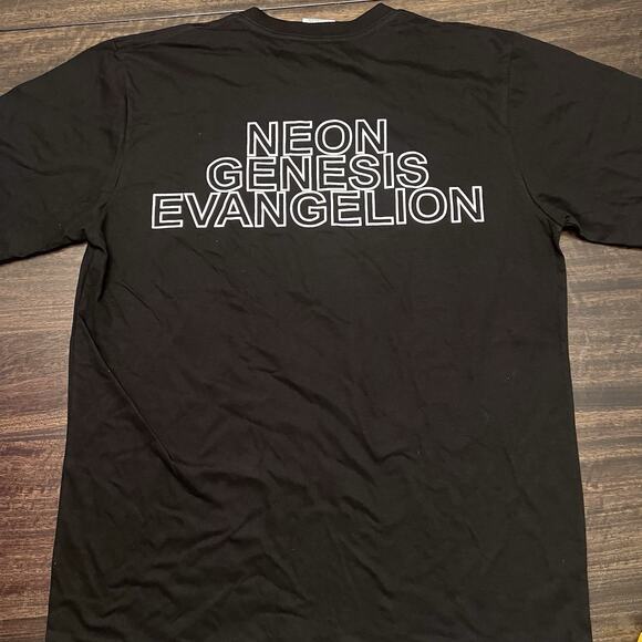 Neon Genesis Evangelion Shinji Ikari Alone Anime Vintage modern 90s style shirt - Picture 2 of 5